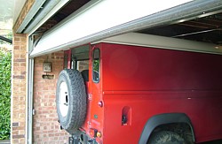 Door ideal for high vehicles